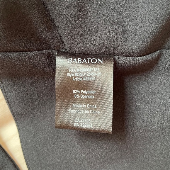 Aritzia Babaton⎜LINCOLN BRA TOP⎜BLACK - Picture 14 of 15